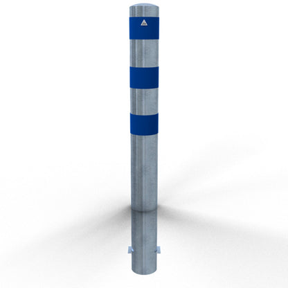 Rammschutzpoller als E-Ladesäulenschutz