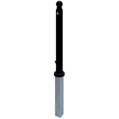 Absperr-Stilpfosten Serie 485B Ø 82 mm