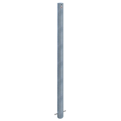 Absperrpfosten Stahlrohr Ø 76 x 2,6 mm ortsfest zum Einbetonieren