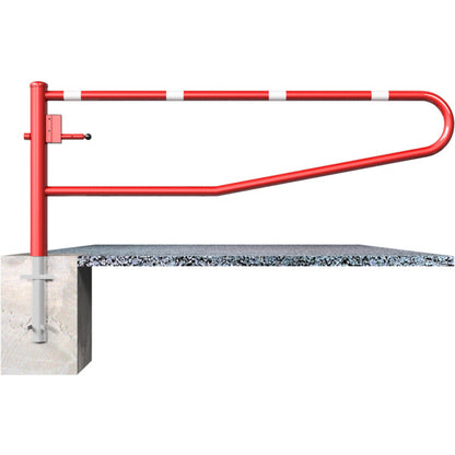 Drehbare Gatterschranke