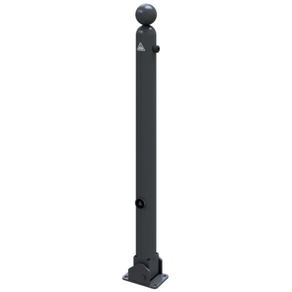 Absperr-Stilpfosten Serie 478B Ø 76 mm