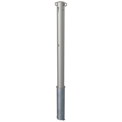 Edelstahlpfosten Ø 76 mm ohne Ziernut