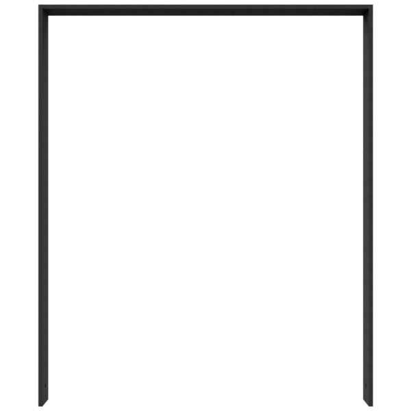Anlehnbügel aus Flachstahl 80 x 12 mm