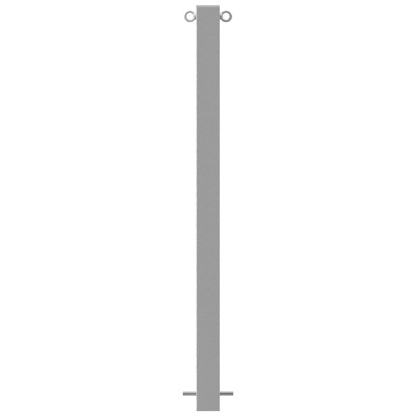 Edelstahlpfosten 70 x 70 mm