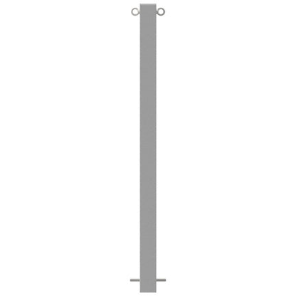 Edelstahlpfosten 70 x 70 mm