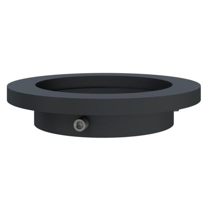 Bodenrosette für 89 mm Pfosten, beschichtet DB 703