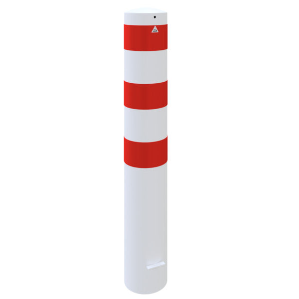 Absperrpoller Stahlrohr Ø 193 x 3,6 mm ortsfest zum Einbetonieren