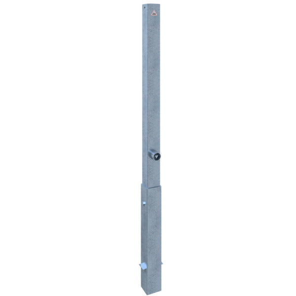 Absperrpfosten 70 x 70 mm herausnehmbar mit Dreikantverschluss