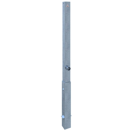 Absperrpfosten 70 x 70 mm herausnehmbar mit Dreikantverschluss
