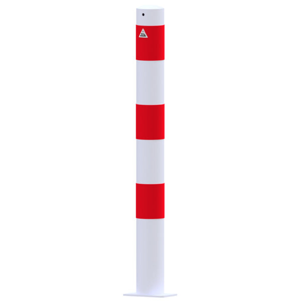 Absperrpoller als E-Ladesäulenschutz