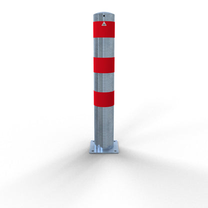 Rammschutzpoller als E-Ladesäulenschutz