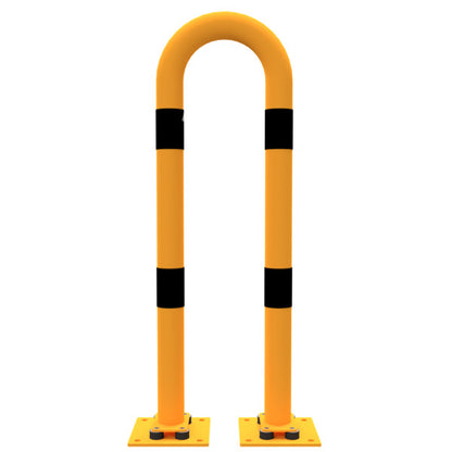 Rammschutzbügel Stahlrohr Ø 76 x 2,6 mm neigbar