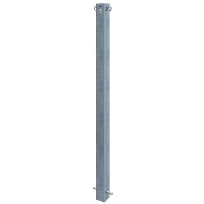 Absperrpfosten 70 x 70 mm ortsfest zum Einbetonieren
