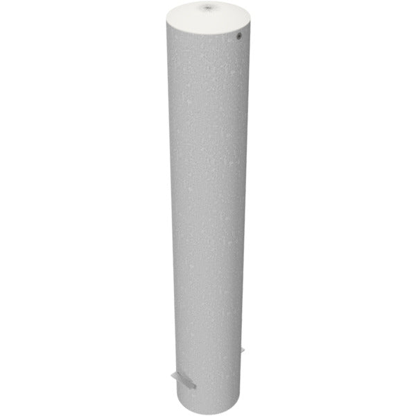 Absperrpoller Stahlrohr Ø 193 x 3,6 mm ortsfest zum Einbetonieren