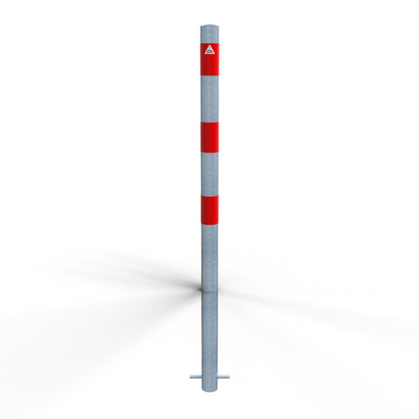 Absperrpfosten als E-Ladesäulenschutz