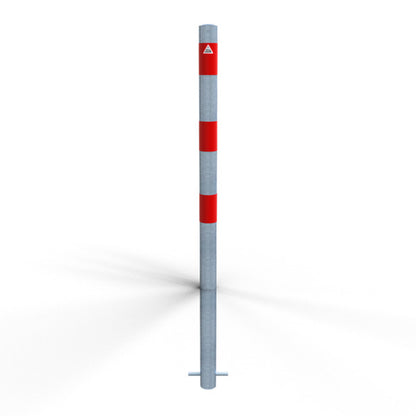 Absperrpfosten als E-Ladesäulenschutz