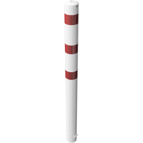 Absperrpoller Stahlrohr Ø 152 x 3,2 mm ortsfest zum Einbetonieren