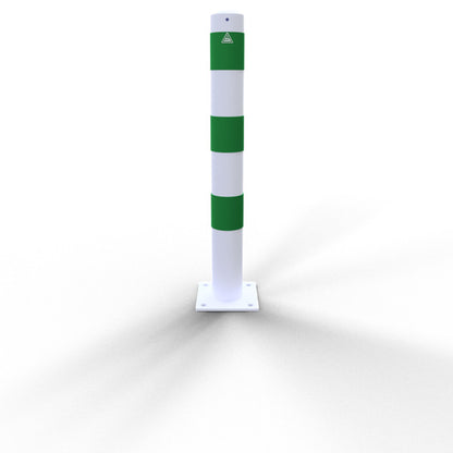 Absperrpoller als E-Ladesäulenschutz