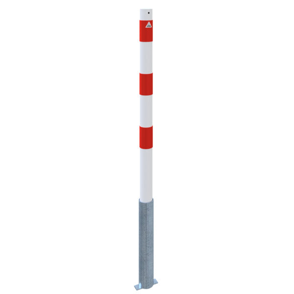 Absperrpfosten Stahlrohr Ø 60 x 2,5 mm herausnehmbar ohne Verschluss