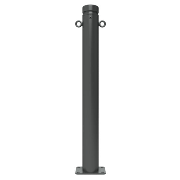 Absperr-Stilpfosten Serie 482B Ø 82 mm