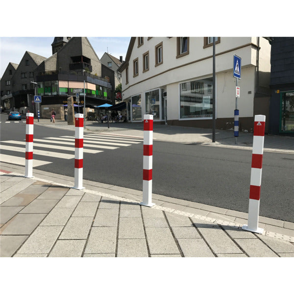 Absperrpfosten 70 x 70 mm ortsfest zum Einbetonieren
