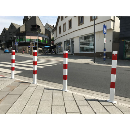 Absperrpfosten 70 x 70 mm ortsfest zum Einbetonieren
