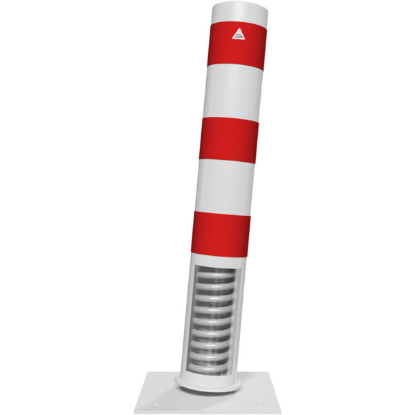 Absperrpoller Stahlrohr Ø 152 x 3,2 mm ortsfest zur Dübelbefestigung