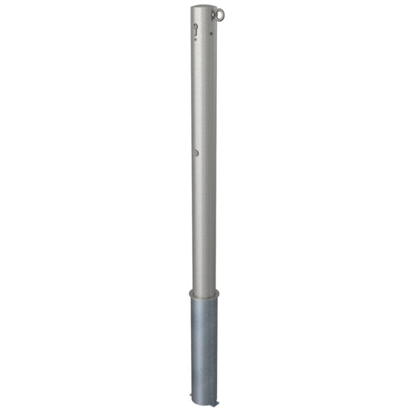 Edelstahlpfosten Ø 76 mm ohne Ziernut