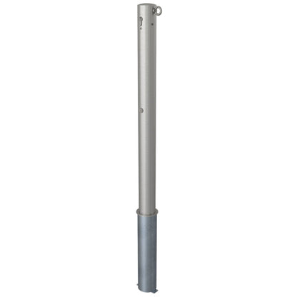 Edelstahlpfosten Ø 76 mm ohne Ziernut