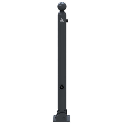 Absperr-Stilpfosten Serie 478B Ø 76 mm