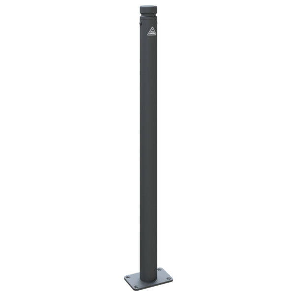 Absperr-Stilpfosten Serie 464B Ø 60 mm