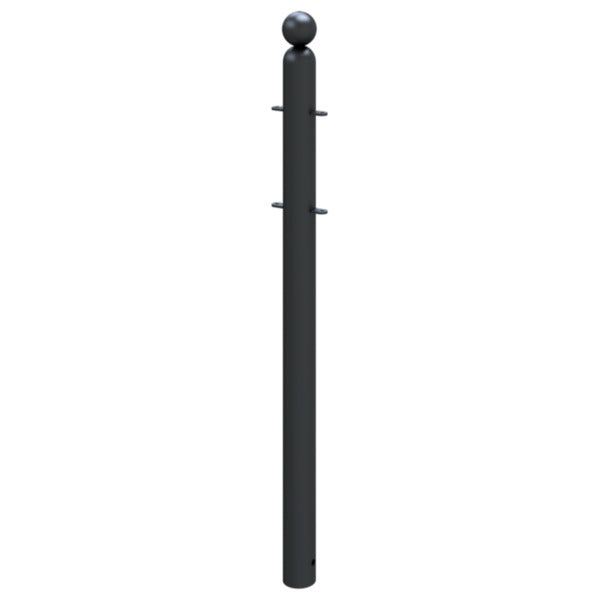 Absperrbarrieren in Verbindung mit Pfostentyp 478B Standpfosten & Rahmen-Element