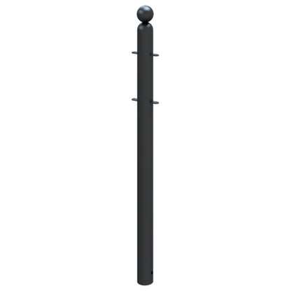 Absperrbarrieren in Verbindung mit Pfostentyp 478B Standpfosten & Rahmen-Element