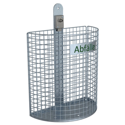 Abfallbehälter Nierenform