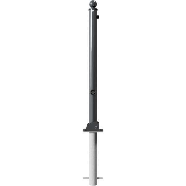 Absperr-Stilpfosten Serie 465B Ø 60 mm