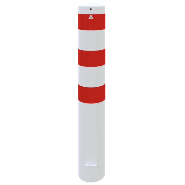 Absperrpoller Stahlrohr Ø 193 x 3,6 mm ortsfest zum Einbetonieren