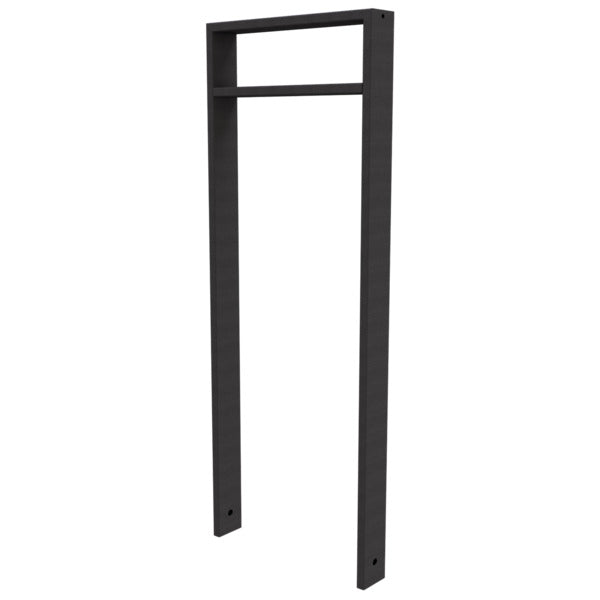 Ahnlehnbügel aus Stahlrohr 80 x 20 mm