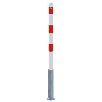 Absperrpfosten Stahlrohr Ø 60 x 2,5 mm herausnehmbar ohne Verschluss