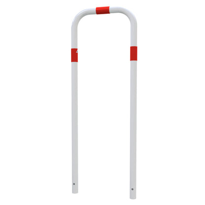 Rohrbügel aus Stahlrohr Ø 48 x 2,5 mm ohne Querholm zum Einbetonieren