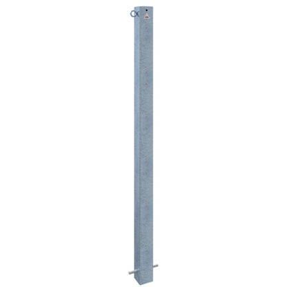 Absperrpfosten 70 x 70 mm ortsfest zum Einbetonieren