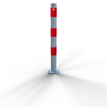 Absperrpfosten als E-Ladesäulenschutz