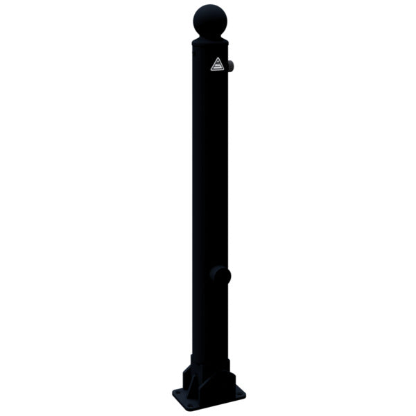Absperr-Stilpfosten Serie 484B Ø 82 mm