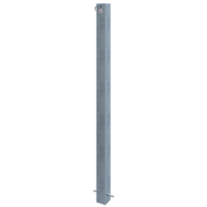 Absperrpfosten 70 x 70 mm ortsfest zum Einbetonieren