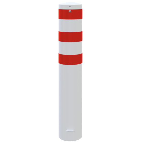 Absperrpoller Stahlrohr Ø 273 x 5 mm ortsfest zum Einbetonieren
