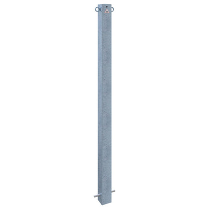 Absperrpfosten 70 x 70 mm ortsfest zum Einbetonieren