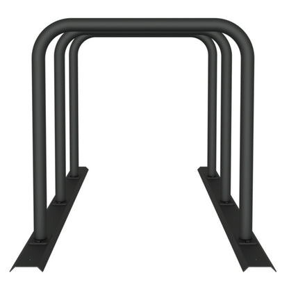 Fahrradanlehnbügel Reihenanlage Stahlrohr Ø 48 mm