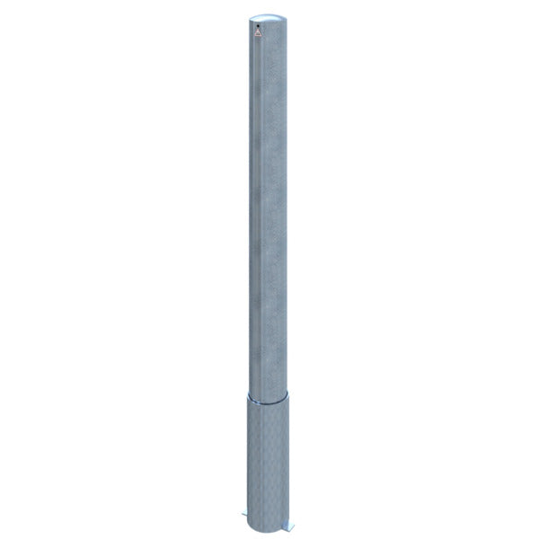 Absperrpoller Stahlrohr Ø 152 x 3,2 mm herausnehmbar ohne Verschluss