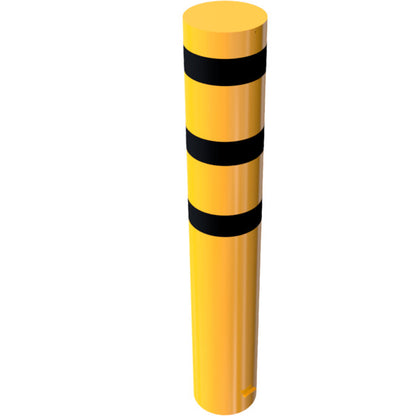 Absperrpoller Stahlrohr Ø 323 x 5 mm gelb / schwarz
