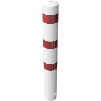 Absperrpoller Stahlrohr Ø 193 x 3,6 mm ortsfest zum Einbetonieren