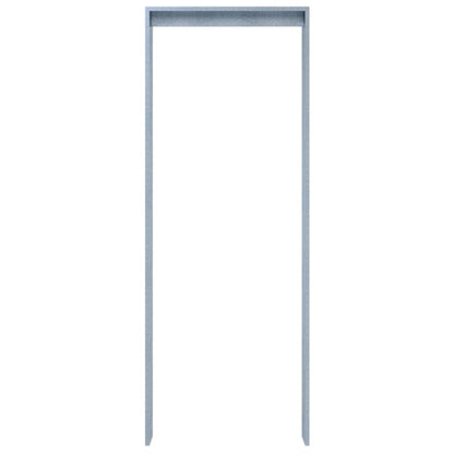 Anlehnbügel aus Flachstahl 80 x 12 mm mit Unterzug